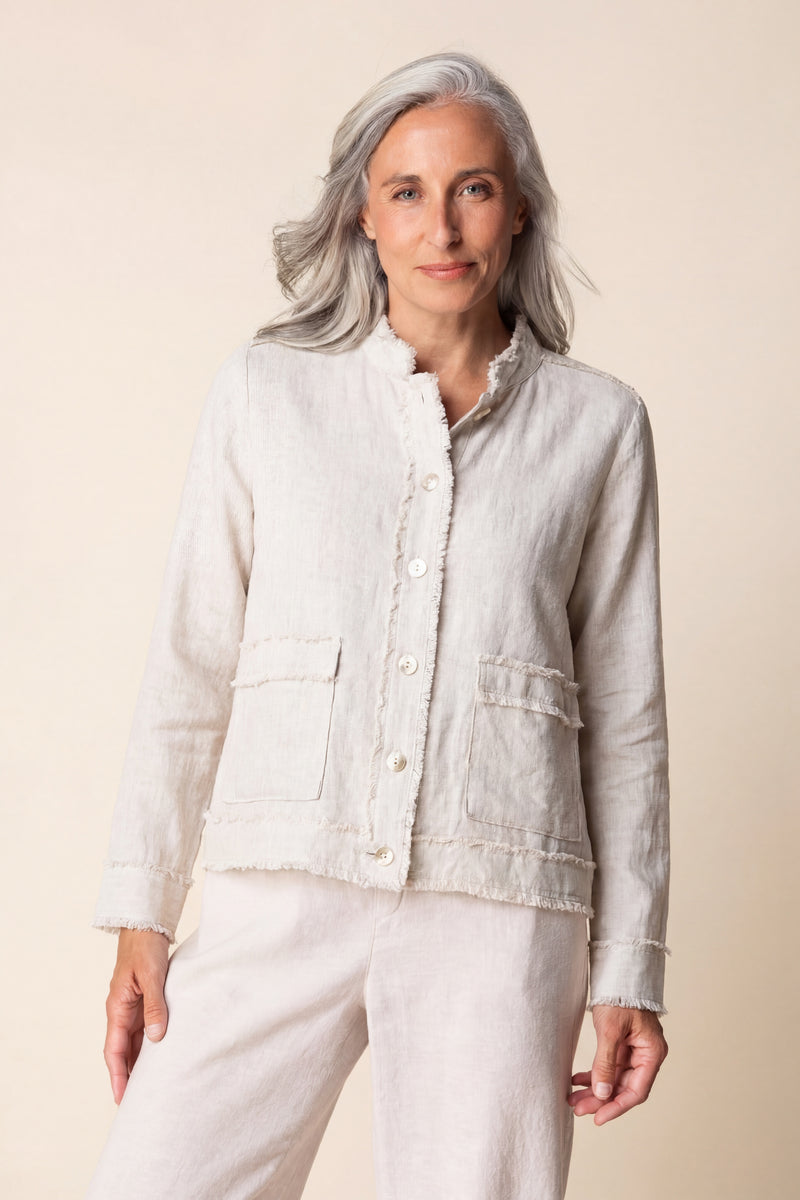 Habitat Jacket - Summer Breeze - Oatmeal – Cloth