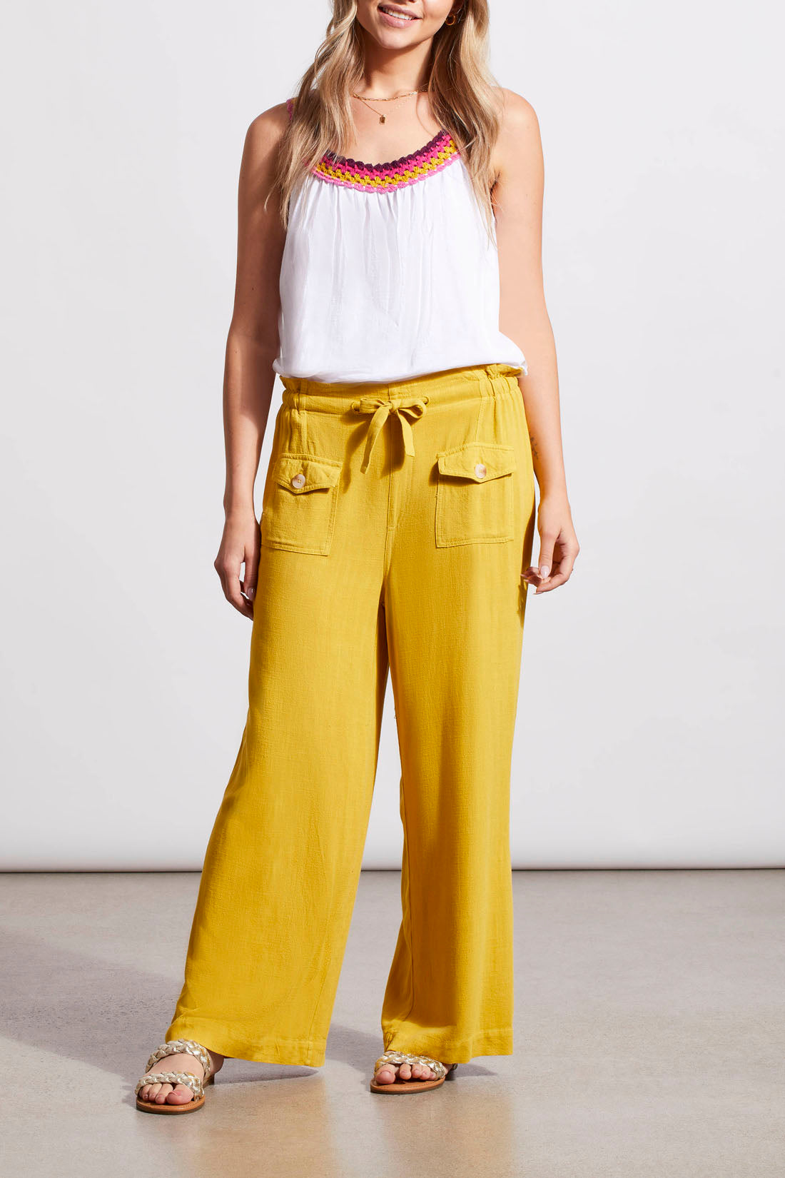 No-Tribe Clothing — The sikani tux pants - white and gold