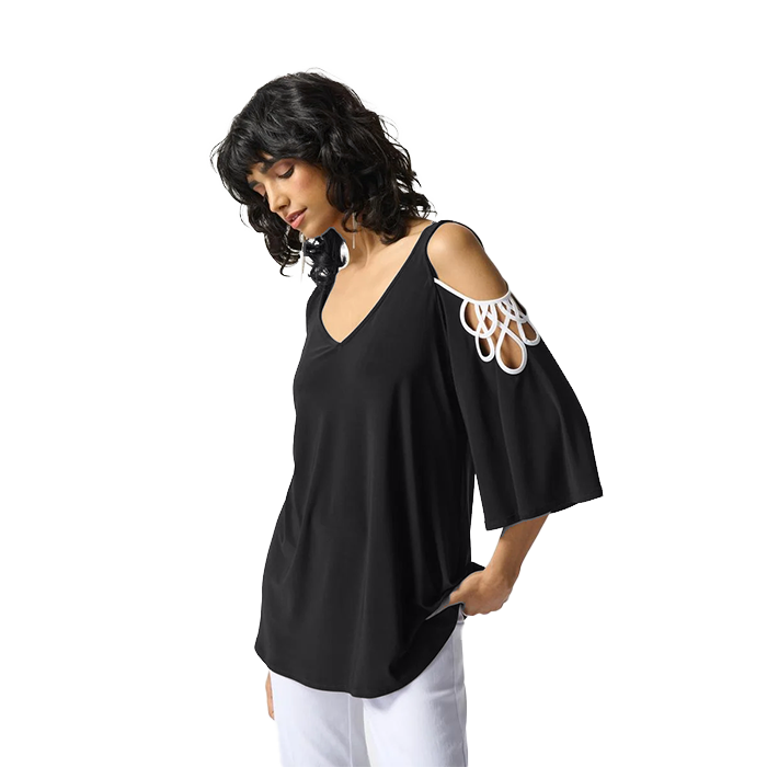 shoulder cut off tops