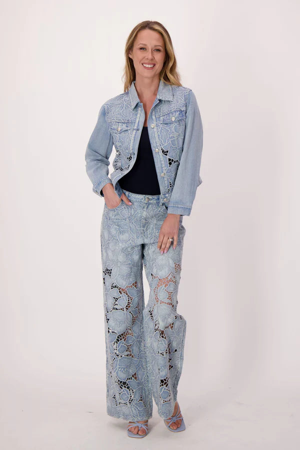 GabbyIsabella - Jean Jacket - Denim – Cloth