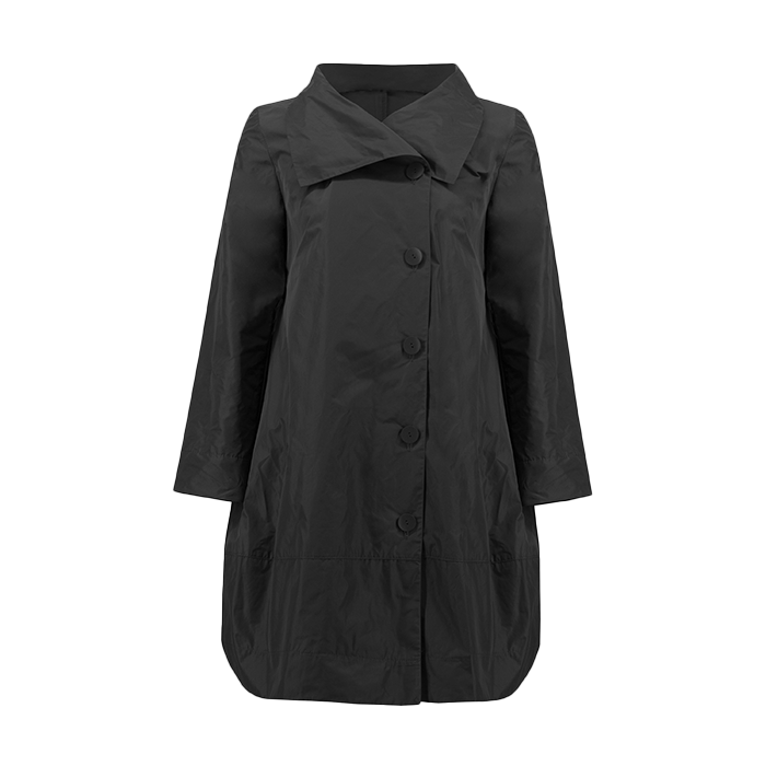 Joseph Ribkoff Coat Shawl Collar Jacket Black