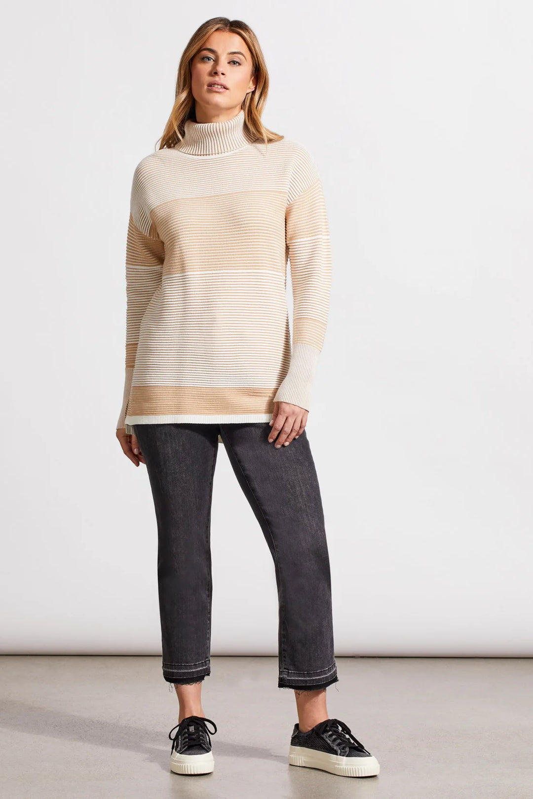Cream tunic sweater discount