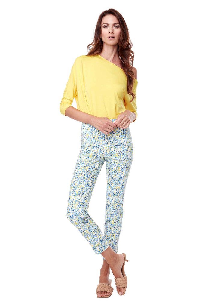 UP! Tummy Control Petal Slit Ankle Pant, Made in Canada, Up! Pants